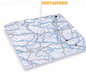 3d view of Saint-Germain