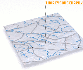 3d view of Thorey-sous-Charny