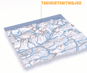 3d view of Taourirt-n-Aït Hidjer