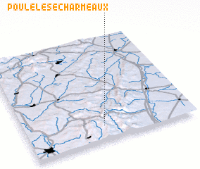 3d view of Poule-lès-Écharmeaux