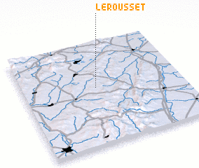 3d view of Le Rousset