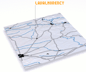 3d view of Laval-Morency