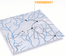 3d view of Yinmi Market