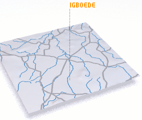 3d view of Igbo Ede