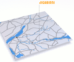 3d view of Jiga-Birni