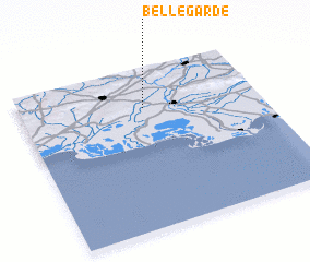 3d view of Bellegarde