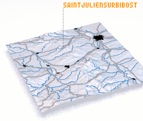 3d view of Saint-Julien-sur-Bibost