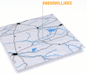 3d view of Radonvilliers