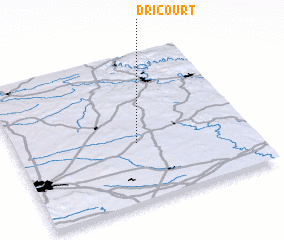 3d view of Dricourt