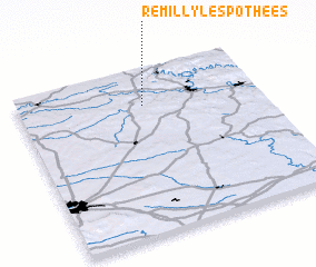 3d view of Remilly-les-Pothées