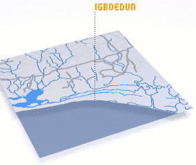 3d view of Igbo Edun