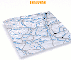 3d view of Beauvène