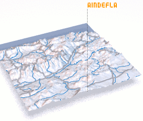 3d view of ʼAïn Defla