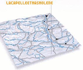 3d view of La Capelle-et-Masmolène