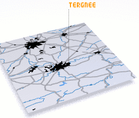 3d view of Tergnée