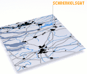 3d view of Schrenkelsgat