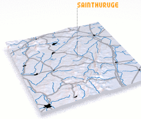 3d view of Saint-Huruge