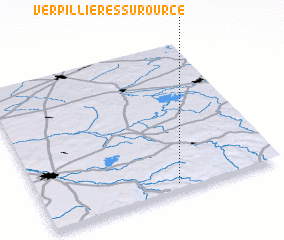 3d view of Verpillières-sur-Ource