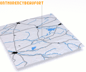 3d view of Montmorency-Beaufort