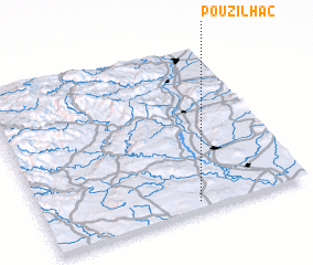 3d view of Pouzilhac