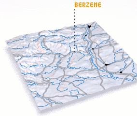 3d view of Berzème