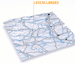 3d view of Les Collanges
