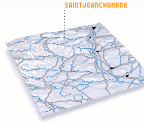 3d view of Saint-Jean-Chambre