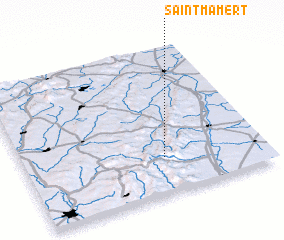 3d view of Saint-Mamert