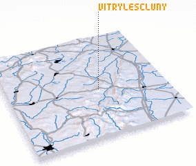 3d view of Vitry-lès-Cluny