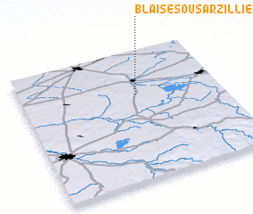 3d view of Blaise-sous-Arzillières