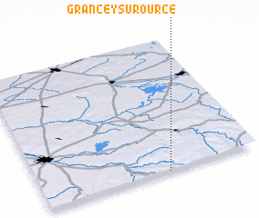 3d view of Grancey-sur-Ource