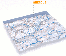 3d view of Amkrouz