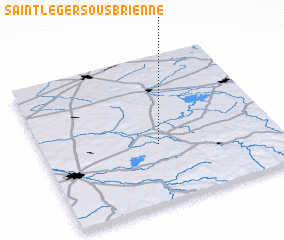 3d view of Saint-Léger-sous-Brienne