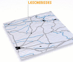 3d view of Les Chenisses