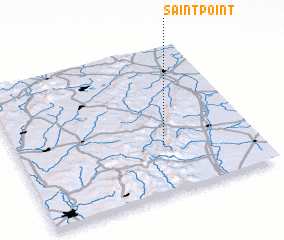 3d view of Saint-Point