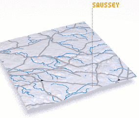 3d view of Saussey