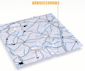 3d view of Arbuissonnas