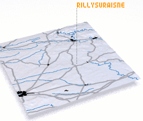 3d view of Rilly-sur-Aisne