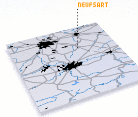 3d view of Neuf Sart