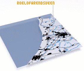 3d view of Roelofarendsveen