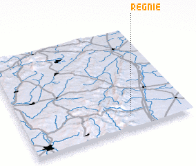 3d view of Régnié