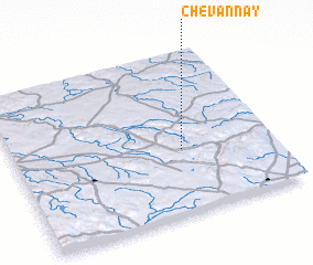 3d view of Chevannay