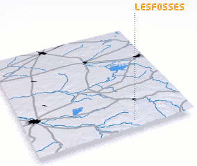 3d view of Les Fosses