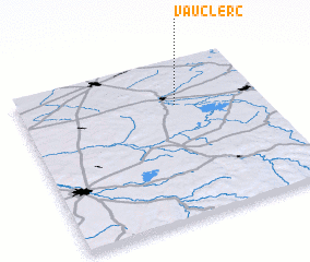 3d view of Vauclerc