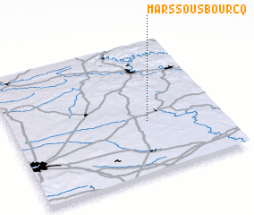 3d view of Mars-sous-Bourcq