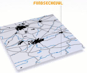 3d view of Fond Sécheval