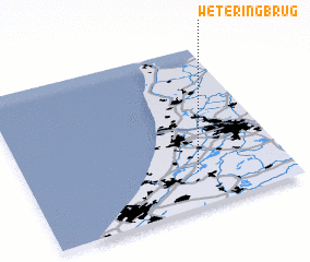 3d view of Weteringbrug