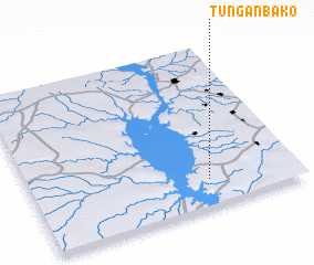 3d view of Tungan Bako