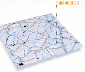 3d view of Chiroubles