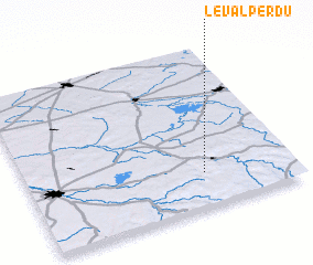 3d view of Le Val Perdu